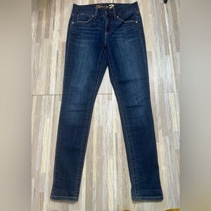 Seven7 Tummyless High Rise Skinny Jeans, Size 4